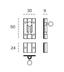 FECHO IN.17.610. 50 inox