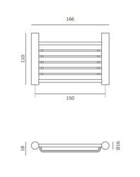 SABONETEIRA IN.43.184 / 150 mm ACO INOX